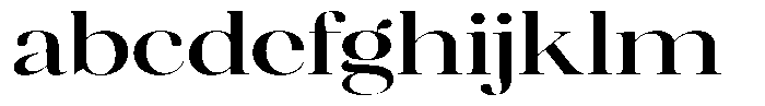Brillane Serif  Brillane Medium Expanded FONT