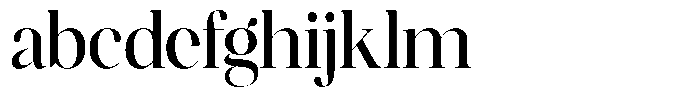 Brillane Serif  Brillane Medium Semi Condensed FONT
