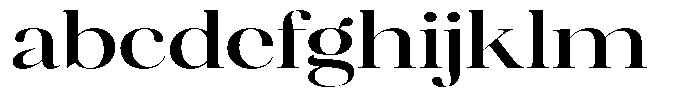 Brillane Serif  Brillane Medium Semi Expanded FONT