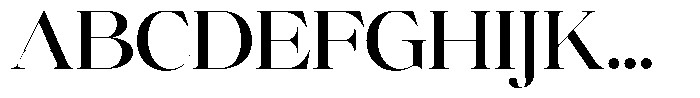 Brillane Serif  Brillane Medium Font UPPERCASE
