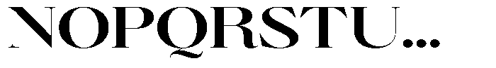 Brillane Serif  Brillane Semi Bold Expanded Font UPPERCASE