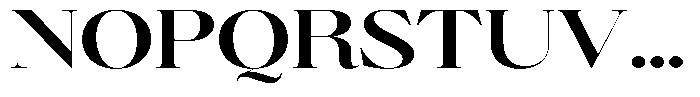Brillane Serif  Brillane Semi Bold Semi Expanded Font UPPERCASE