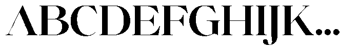 Brillane Serif  Brillane Semi Bold Font UPPERCASE