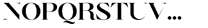 Brillane Serif  Brillane Semi Bold Font UPPERCASE