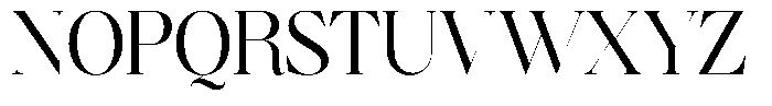 Brillane Serif  Brillane Semi Condensed Font UPPERCASE