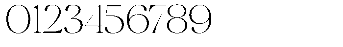 Brillane Serif  Brillane Thin Font OTHER CHARS