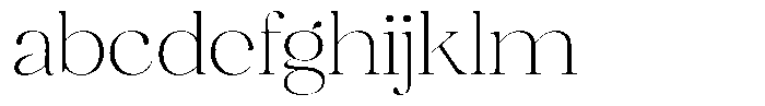 Brillane Serif  Brillane Thin FONT
