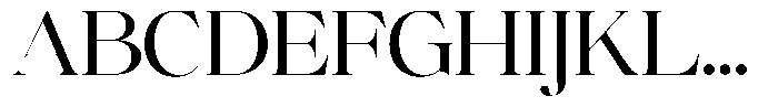 Brillane Serif  Brillane Variable Black Font UPPERCASE