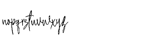 Brillanty Signature Font LOWERCASE