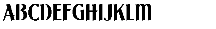 Brille Font UPPERCASE