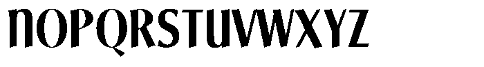 Brille Font UPPERCASE