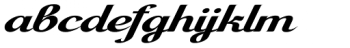 Brillian Cyrillic Expanded Medium Font LOWERCASE