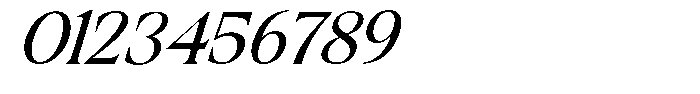 Brilliant gloriest Italic Font OTHER CHARS