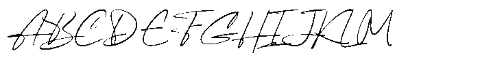 Brilliany Font UPPERCASE