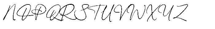 Brilliany Font UPPERCASE