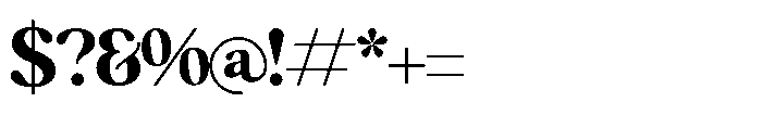Brilyan Rogale Regular Font OTHER CHARS