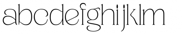 Brimtown Extra Light Font LOWERCASE