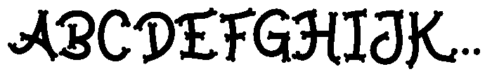 Brinca Calaca Bones Font
