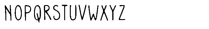 Brindmark Hw Regular Font UPPERCASE