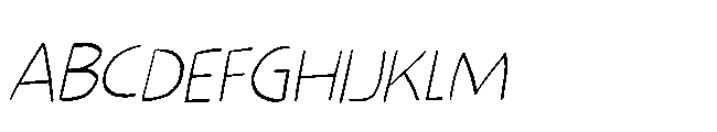 Bring The House Down II Italic FONT
