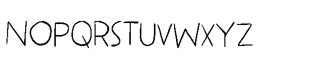 Bring The House Down II Regular Font LOWERCASE