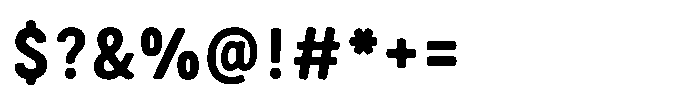 Brings Vintage Sans Font OTHER CHARS