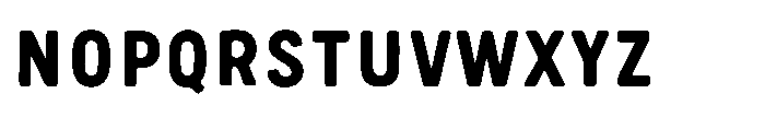 Brings Vintage Sans Font UPPERCASE