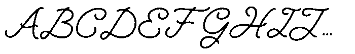 Brings Vintage Script Font UPPERCASE