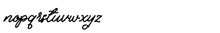 Brings Vintage Script Font LOWERCASE