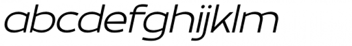 Brinnan Light Oblique Font LOWERCASE