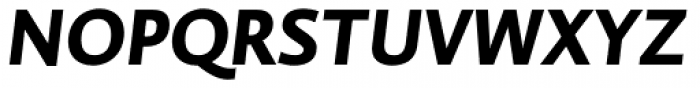 Brioni Sans Std Bold Italic Font UPPERCASE