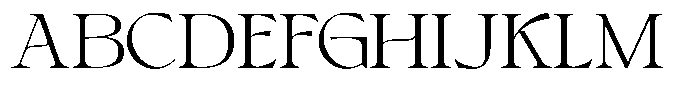 Brisalle Font UPPERCASE