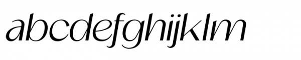 Brish Light Italic Font LOWERCASE