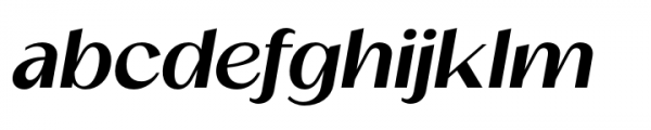 Brish Semi Bold Italic Font LOWERCASE