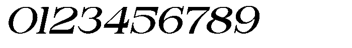Briska Italic Font OTHER CHARS