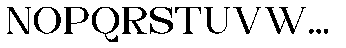 Briska Regular Font UPPERCASE