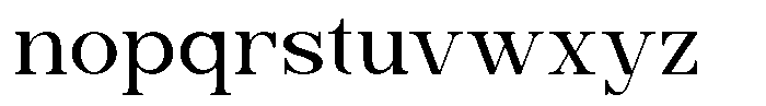 Briska Regular Font LOWERCASE