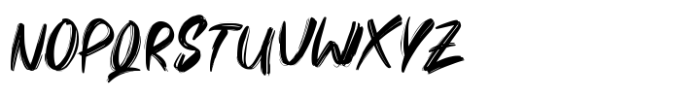 Briskates Font UPPERCASE
