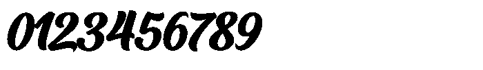 Brisket Script Bold Font OTHER CHARS