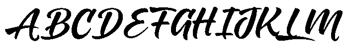 Brisket Script Regular Font UPPERCASE