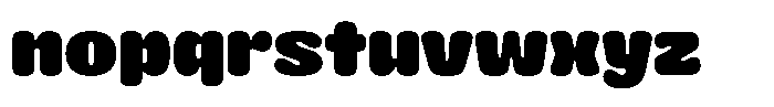 Brisna Regular Font LOWERCASE