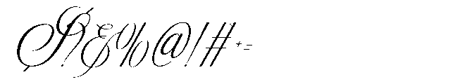 Brisound Alternate Font OTHER CHARS