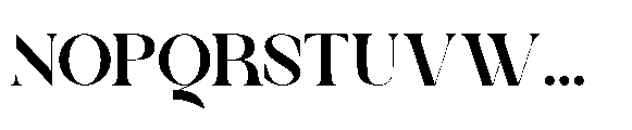 Brista Font UPPERCASE