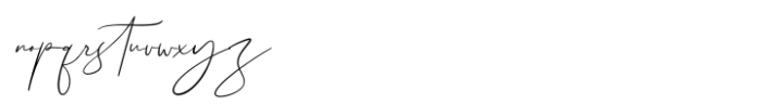 Bristeny Font LOWERCASE