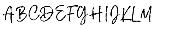 Briston Houster Font UPPERCASE