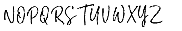 Briston Houster Font UPPERCASE