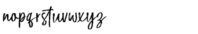 Briston Houster Font LOWERCASE