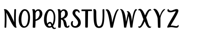 Bristow Font LOWERCASE