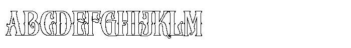 Briswood Outline FONT