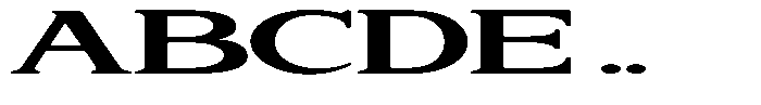 Briswood Serif Exp Font UPPERCASE